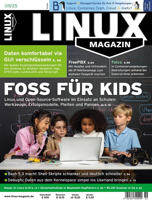 Title details for Linux Magazin germany by Computec Media GmbH - Available